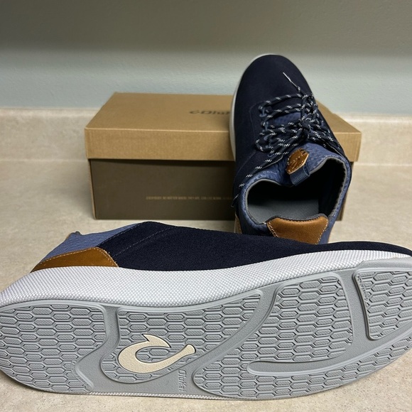 Men's Navy Casual Sneakers nanea li- blue depth size 14 waterproof - Picture 3 of 6